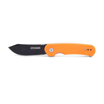 Puncher Folding Knife - Orange / Black
