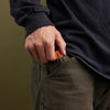 Puncher Folding Knife - Orange / Black